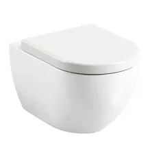 WC Uni Chrome підвісний, Білий