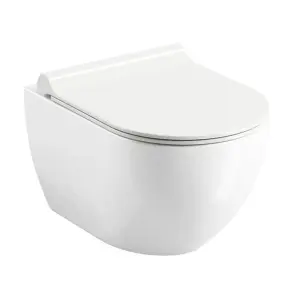 WC Uni Chrome RimOff підвісний, Білий №1