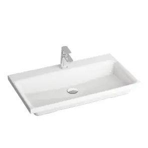 Умивальник Керамічний Comfort 800 Білий №2
