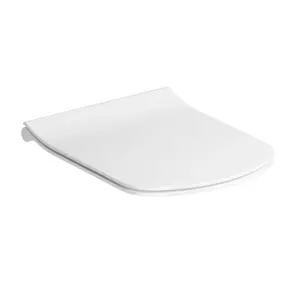 WC Сидіння з кришкою Classic Slim, Біле №1