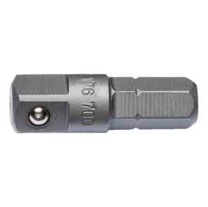 Переходник C 6,3 WURTH 1/4" 6KT 25 мм №1