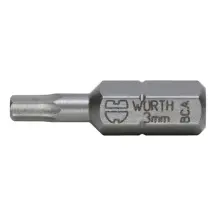 Бита WURTH с внутренней шестигранной головкой C 6.3 SW3 1/4" 25мм купить в Украине