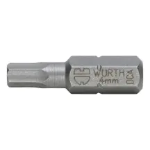 Біта WURTH із внутрішньою шестигранною головкою C 6.3 SW4 1/4" 25мм