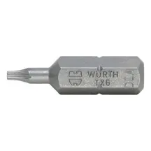 Біта WURTH TX6 C 6.3 1/4" 26 мм в магазині TVOE