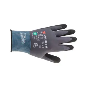 Рукавиці захисні з нітриловим покриттям MULTIFIT NITRILE, пара, розмір 9 №5