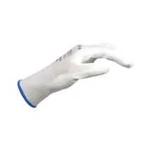 Перчатки защитные WHITE TOUCH, полиуретановое покрытие, пара, размер 8 купить в Украине