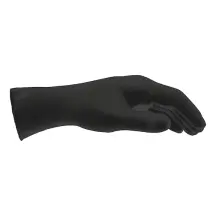 Перчатки защитные одноразовые нитрил, черные, без пудры, размер XL купить в Киеве