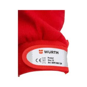 Рукавиці шкіряні PROTECT, пара, розмір 9 №2