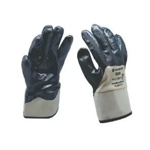 Захисні рукавиці BLUE NITRILE SAFETY CUFF, розмір 10 №1