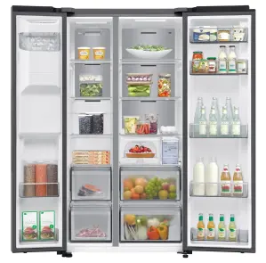 Холодильник Samsung Side-by-side RS70F65K1TUA з технологією AI №6