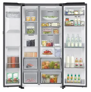 Холодильник Samsung Side-by-side RS80F65K2TUA з технологією AI №6