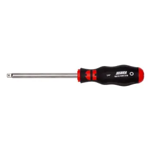 Викрутка ZEBRA®, з квадратом 1/4"для торцевих ключів, додат. привід 1/4", 110мм №1