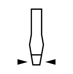 Викрутка ZEBRA®, шліц, ударна, шестигранна, 1,6x10x175 №4