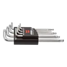 Набір ключів Г-подібних TORX з кулькою, 8 шт., ZEBRA