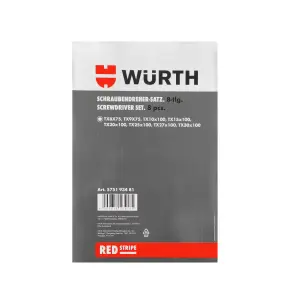 Набір викруток TORX, 8 шт., RED STRIPE №3