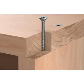 Шуруп ASSY з потайною головою та насічками (A2K) №11