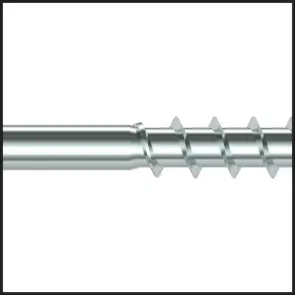 Шуруп ASSY с потайной головой и насечками (A3K) №6