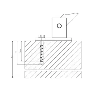 Анкер-шуруп по бетону W-BS-T 14x130/15 WS22 №3