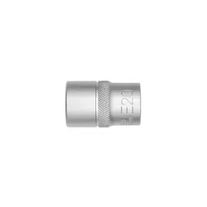 Головка торцева 1/2IN, зовнішній торкс, E20-L38MM, RED STRIPE №2