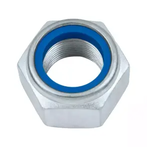 Гайка шестигранна самостопорна DIN985 - 6 (A2K) - SW5.5, M3 №1