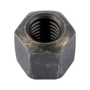 Гайка шестигранная высокая DIN6330-B-10 - SW30, M20, без покрытия №1