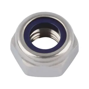Гайка шестигранна самостопорна DIN985 - A2/50 - SW7, M4 №1