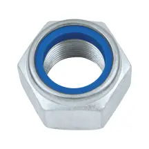 Гайка шестигранна самостопорна DIN985 - 10 (A2K) - SW17, M10 в магазині TVOE