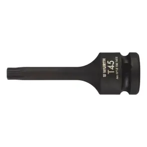 Ключ торцевий ударний Wurth 1/2" шестигранний LONG TX55 №1