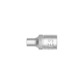 Головка торцева зовн.TORX, 1/4IN, TX-E5-L25MM, RED STRIPE №2