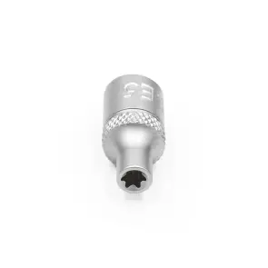 Головка торцева зовн.TORX, 1/4IN, TX-E5-L25MM, RED STRIPE №3