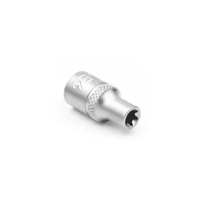 Головка торцева зовн.TORX, 1/4IN, TX-E6-L25MM, RED STRIPE №1