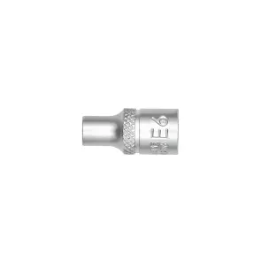 Головка торцева зовн.TORX, 1/4IN, TX-E6-L25MM, RED STRIPE №2