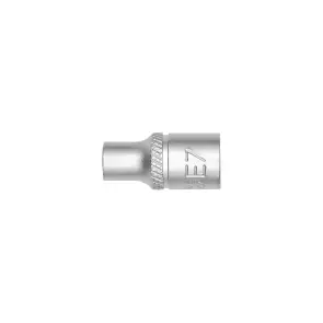 Головка торцева зовн.TORX, 1/4IN, TX-E7-L25MM, RED STRIPE №2