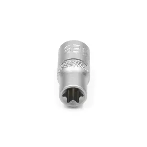Головка торцева зовн.TORX, 1/4IN, TX-E8-L25MM, RED STRIPE №3