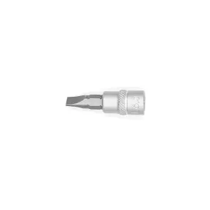 Головка торцева, 1/4IN, з насадкою SL6,5MM, RED STRIPE №2