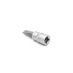 Головка торцева, 1/4IN, з насадкою SL6,5MM, RED STRIPE №4