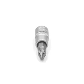 Головка торцева, 1/4IN, з насадкою PZ2, RED STRIPE №4