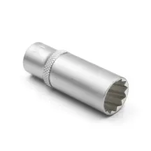 Головка торцева подовжена 1/4IN, 12-гр., SW9, RED STRIPE