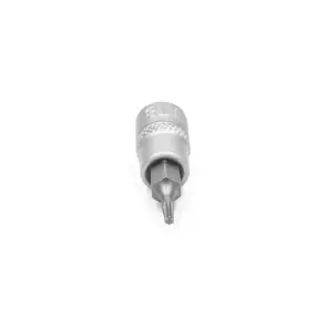 Головка торцева, 1/4IN, з насадкою TX8, RED STRIPE №3