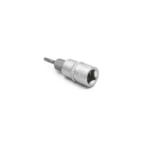 Головка торцева, 1/4IN, з насадкою TX8-HOLE, RED STRIPE №4