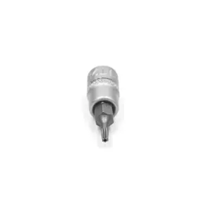 Головка торцева, 1/4IN, з насадкою TX9-HOLE, RED STRIPE №3