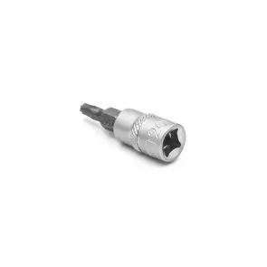 Головка торцева, 1/4IN, з насадкою TX20-HOLE, RED STRIPE №4