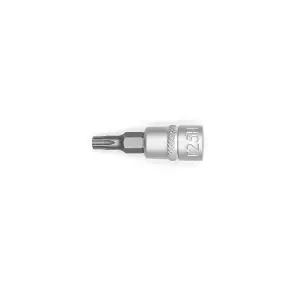 Головка торцева, 1/4IN, з насадкою TX25-HOLE, RED STRIPE №2