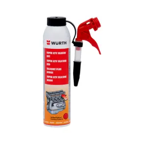 Силікон SUPER-RTV, червоний, 200 ml №1