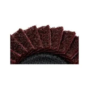 Круг полировальный флисовый, сегментный, P-180, 125X22,23 №2