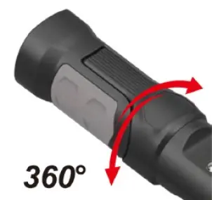 Ліхтар циліндричний акумуляторний, COB LED №10