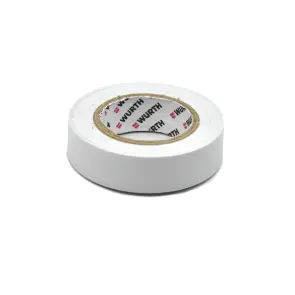 Ізоляційна стрічка PVC, біла, 18мм/20м №3