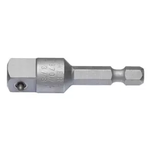Перехідник DIN 7428 WURTH E 6.3 4KT-1/4" 4KT-3/8" 50 мм №1