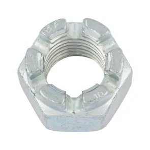 Гайка шестигранна корончата DIN935 - 8 (A2K) - SW24, M16 №1