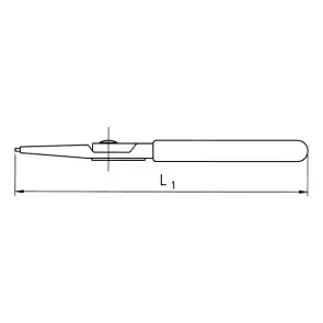 Знімач стопорних кілець Wurth для валів тип A 10-25мм №2